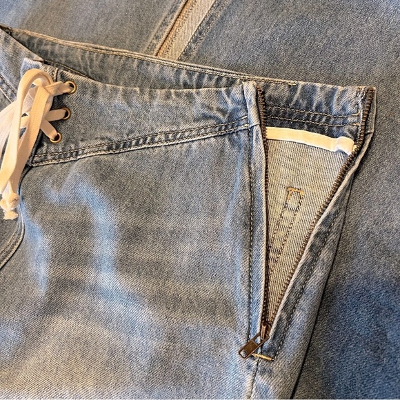 Maison Marguerite denim maxi skirt, medium wash, size M - Picture 13 of 13